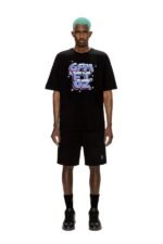 6pm Airbrush T Shirt Black