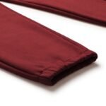6pm CUFF JOGGER WINE RED1