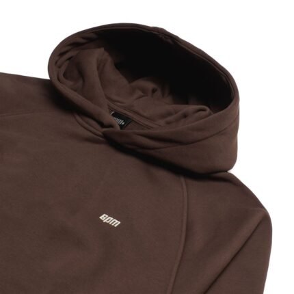 6pm Hoodie Chocolate Brown1
