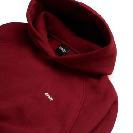 6pm season HOODIE WINE RED1