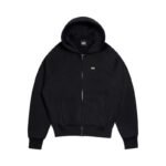 6pm season ZIP HOODIE BLACK 1