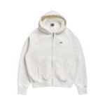 6pm season ZIP HOODIE COCONUT WHITE