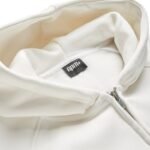 6pm season ZIP HOODIE COCONUT WHITE1 1