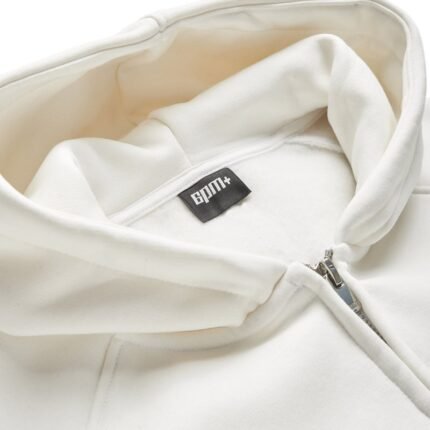 6pm season ZIP HOODIE COCONUT WHITE1 1
