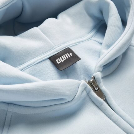 6pm season ZIP HOODIE ICE BLUE1