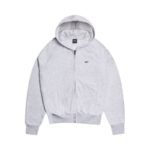 6pm season ZIP HOODIE LIGHT GREY
