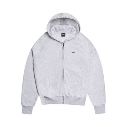 6pm season ZIP HOODIE LIGHT GREY