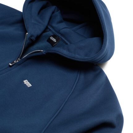 6pm season ZIP HOODIE NAVY1