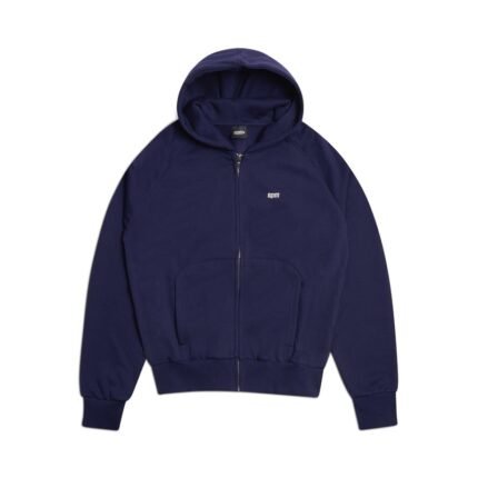 6pm season ZIP HOODIE ORBIT BLUE 1