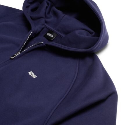 6pm season ZIP HOODIE ORBIT BLUE1 1