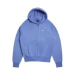 6pm season ZIP HOODIE PERSIAN BLUE