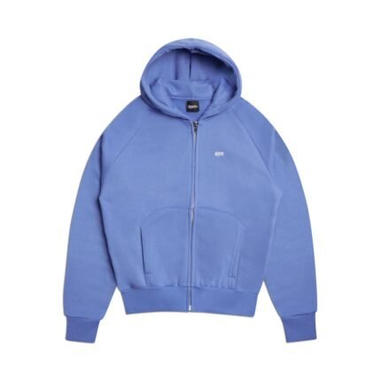 6pm season ZIP HOODIE PERSIAN BLUE