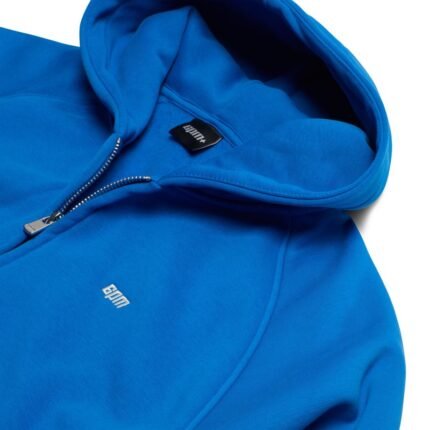 6pm season ZIP HOODIE PRINCESS BLUE1