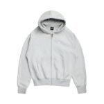6pm season ZIP HOODIE SMOKE GREY