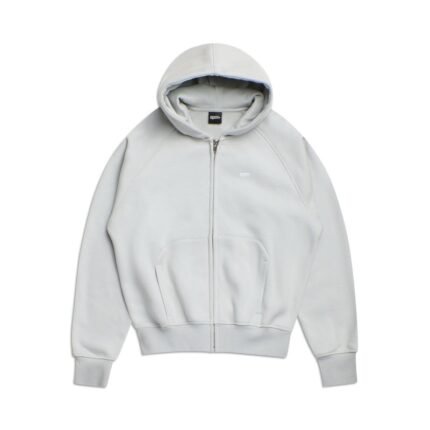 6pm season ZIP HOODIE SMOKE GREY