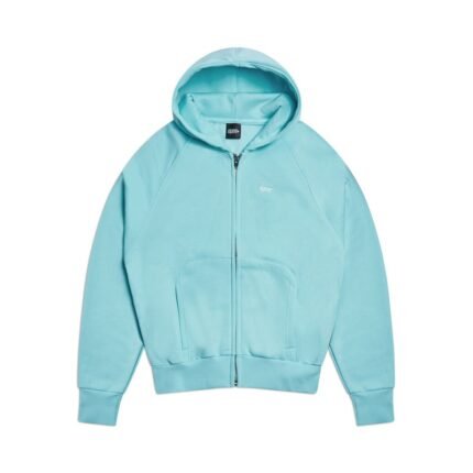 6pm season ZIP HOODIE TURQUOISE