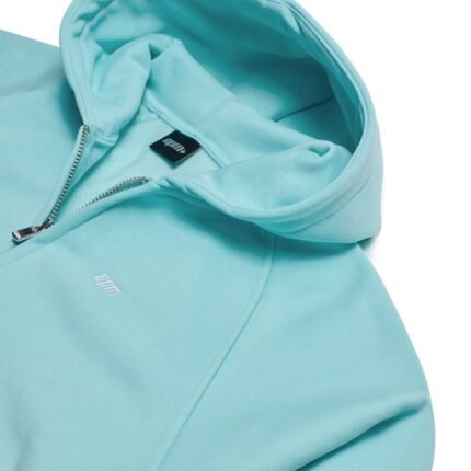 6pm season ZIP HOODIE TURQUOISE1